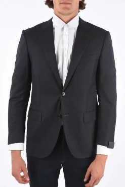 Best Blazer Revers Classico LEADER in Lana Vergine Uomo Giacche