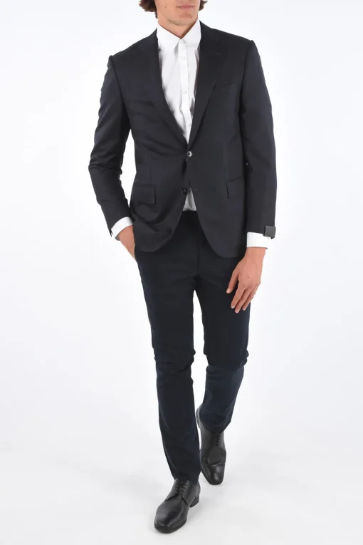 Best Blazer Revers Classico LEADER in Lana Vergine Uomo Giacche