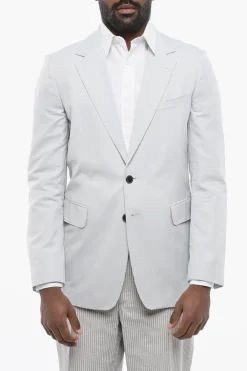 Blazer Semifoderato BEEMEAN in Cotone con Rever Classico>Dries Van Noten Sale