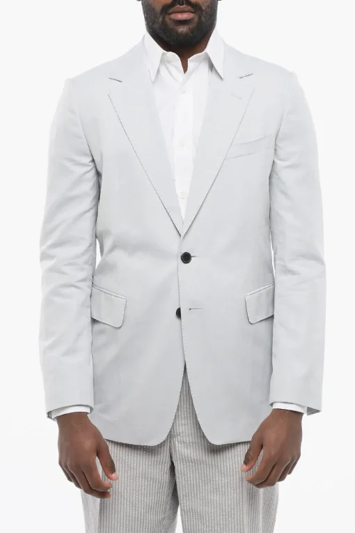 Blazer Semifoderato BEEMEAN in Cotone con Rever Classico>Dries Van Noten Sale
