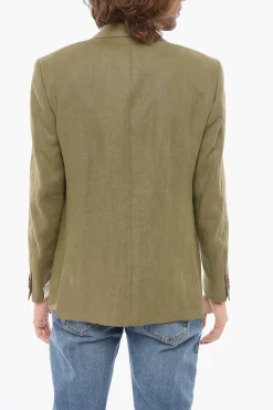 Blazer Semifoderato in Lino>Nino Danieli Online