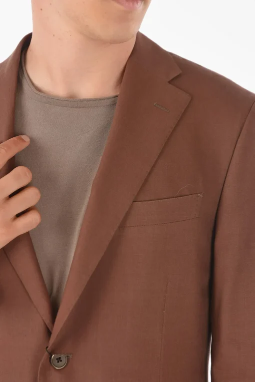 Sale Blazer Semifoderato LEADER SOFT in Misto Lino Uomo Giacche
