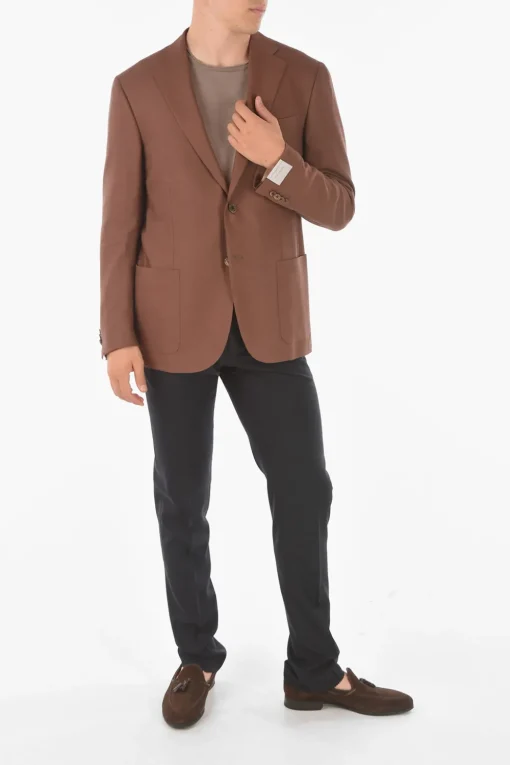 Sale Blazer Semifoderato LEADER SOFT in Misto Lino Uomo Giacche