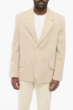 Blazer Semifoderato LES SCULPTURE in Misto Lino>Jacquemus Discount