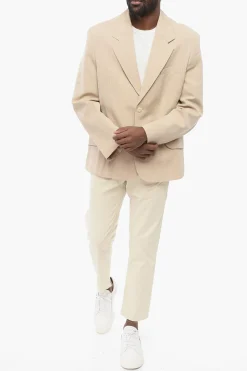 Blazer Semifoderato LES SCULPTURE in Misto Lino></noscript>Jacquemus Discount