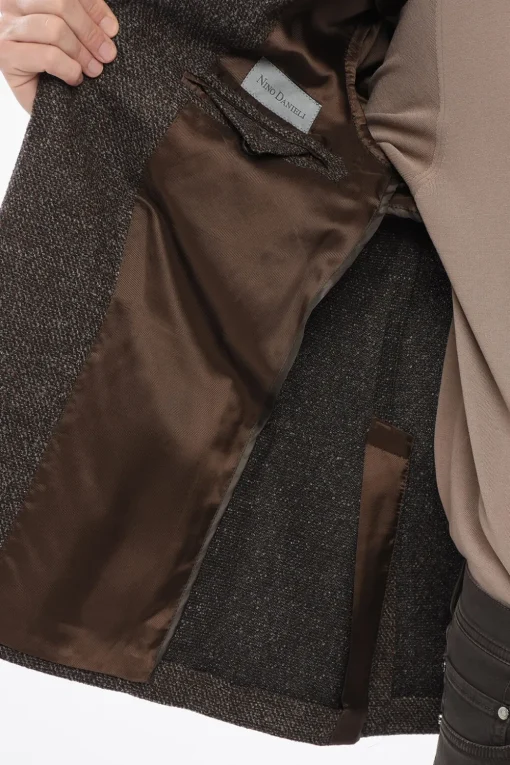 Blazer Semi-foderato Monopetto In Misto Lana>Nino Danieli Best
