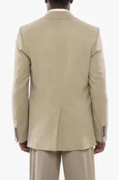 Best Blazer Slim Fit in Misto Lana con Spacco Posteriore Uomo Giacche