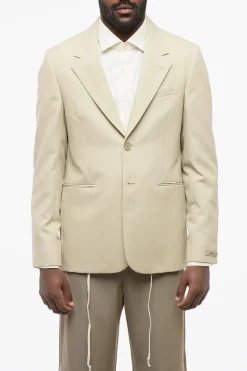 Blazer Slim Fit JOJOBA in Lana Vergine>Fendi Outlet