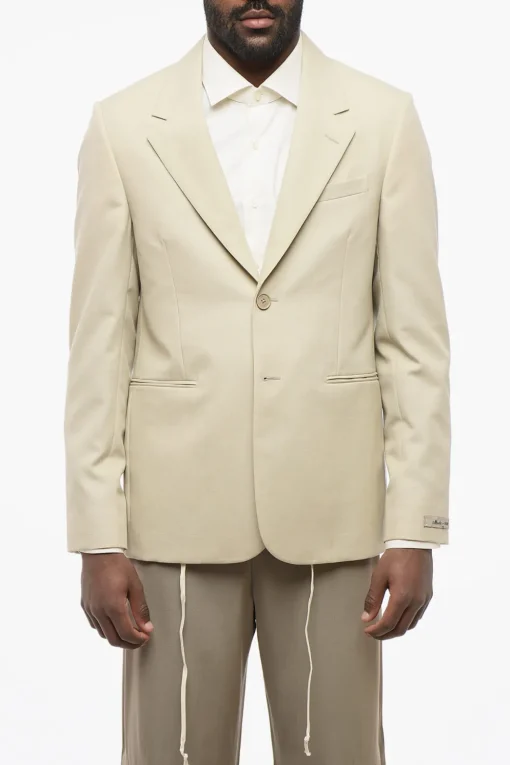 Blazer Slim Fit JOJOBA in Lana Vergine>Fendi Outlet