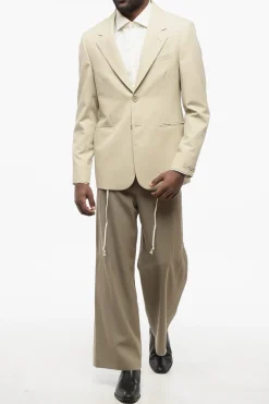 Blazer Slim Fit JOJOBA in Lana Vergine></noscript>Fendi Outlet