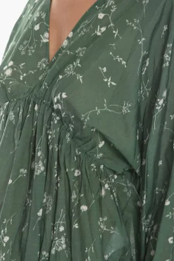 Discount Blusa GERTRUD In Motivo Floreale con Manica a Sbuffo Donna Camicie
