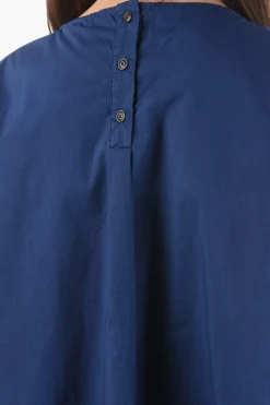 Blusa in Popeline di Cotone a Manica Corta></noscript>Woolrich Clearance