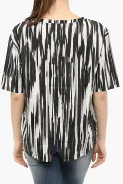 Blusa in Popeline Effetto Sfumato>Woolrich Outlet