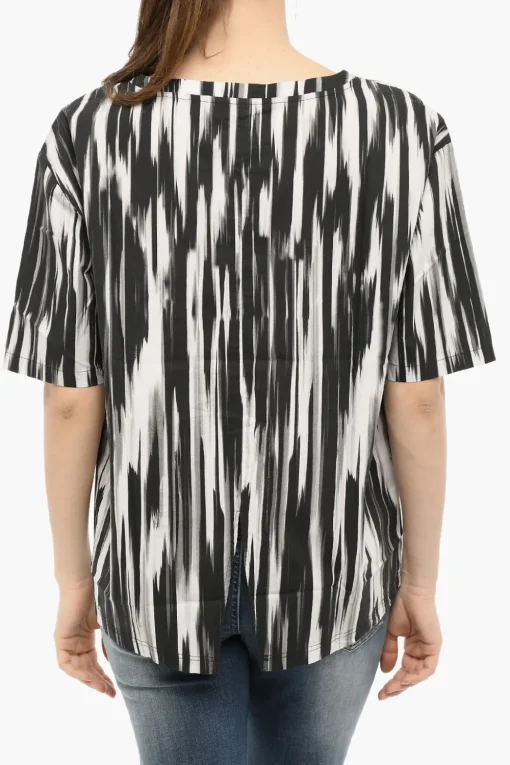 Blusa in Popeline Effetto Sfumato>Woolrich Outlet