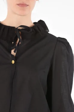 blusa IRIS crop con dettagli sangallo></noscript>Aurore Van Milhem Online