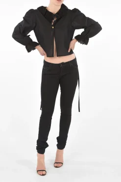 blusa IRIS crop con dettagli sangallo></noscript>Aurore Van Milhem Online