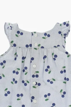 Sale Blusa LUTINE A Righe Awning con Stampa Ciliegie All-Over Abbigliamento