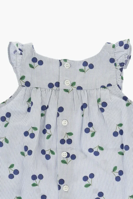 Sale Blusa LUTINE A Righe Awning con Stampa Ciliegie All-Over Abbigliamento