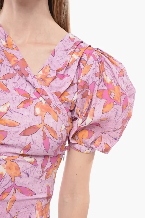 Sale Blusa Stampata MADINEA Con Manica Asimmetrica Donna Camicie