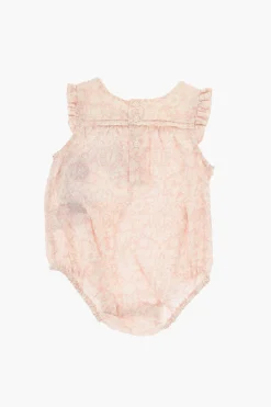 Body a Motivo Floreale Bicolore>Bonpoint New
