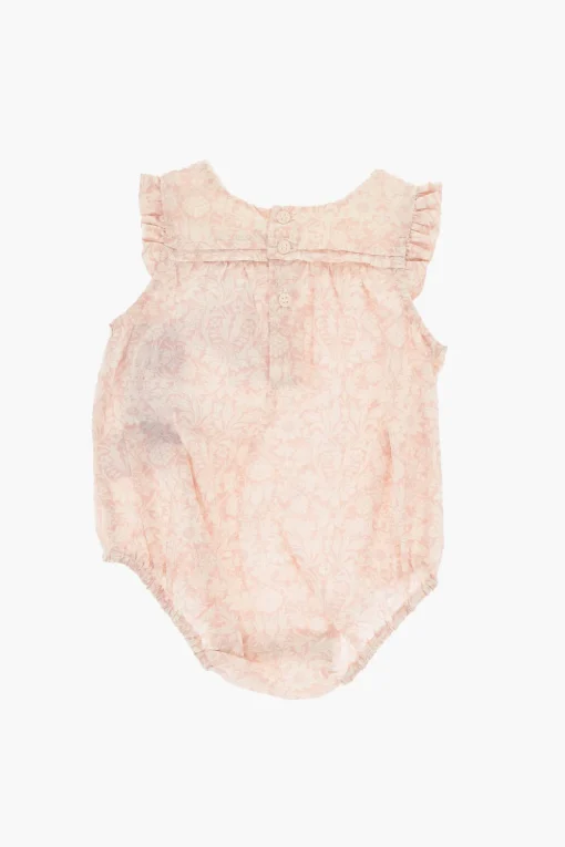 Body a Motivo Floreale Bicolore>Bonpoint New