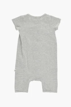 Body a Righe Bicolore con Abbottonatura Frontale></noscript>Bonpoint Fashion