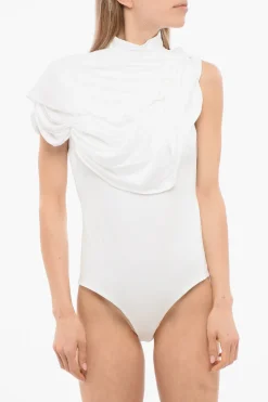 Discount Body Drappeggiato a Collo Alto Donna Intimo