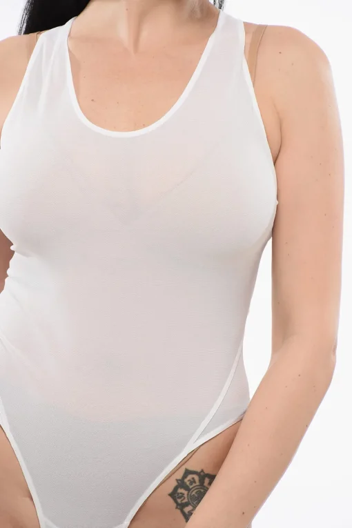 Body Sheer con Spalline Criss Cross>Alaia Online
