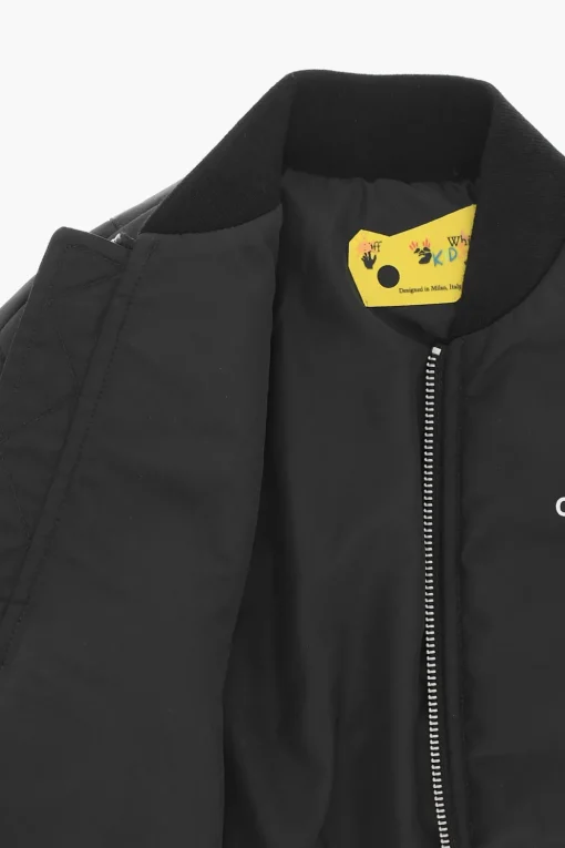 New Bomber Imbottito con Dettagli a Contrasto Bambino Abbigliamento