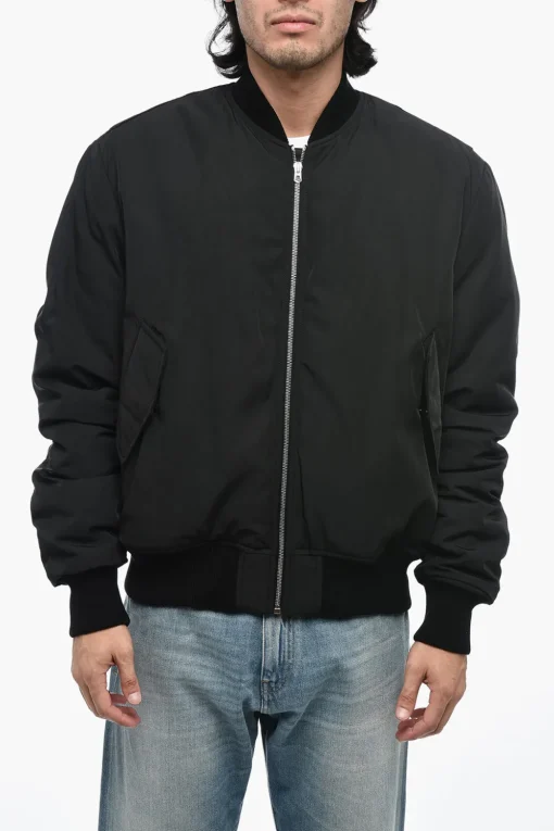 Bomber Imbottito con Logo in Rilievo>1989 Studio Fashion