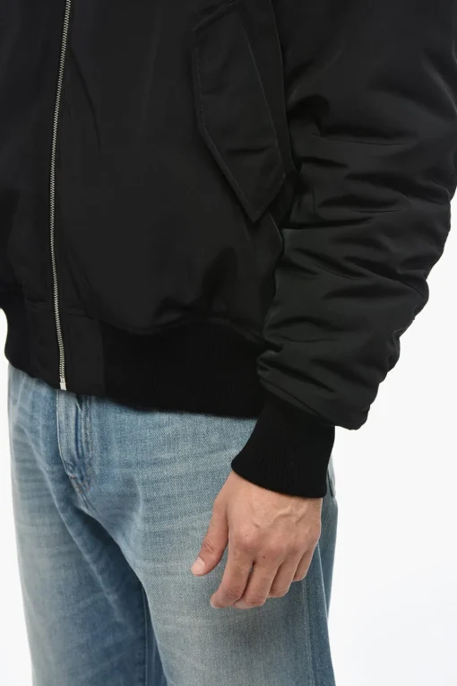Bomber Imbottito con Logo in Rilievo>1989 Studio Fashion