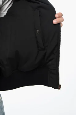 Bomber Imbottito con Logo in Rilievo></noscript>1989 Studio Fashion