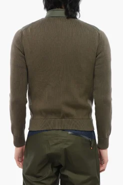 Bomber Imbottito Con Maniche Knit>Woolrich Clearance