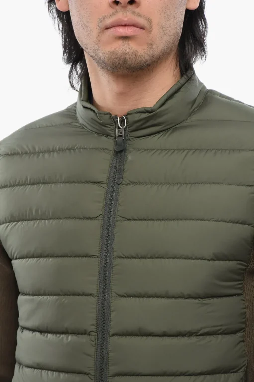 Bomber Imbottito Con Maniche Knit>Woolrich Clearance