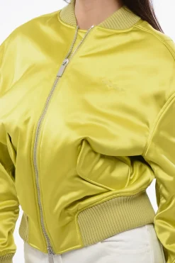Bomber Imbottito DUCHESSE con Zip Frontale></noscript>Off-White Hot