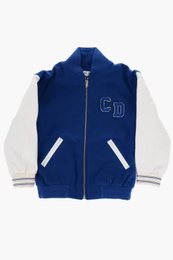 Clearance Bomber in Misto Lana Bicolore Bambino Abbigliamento
