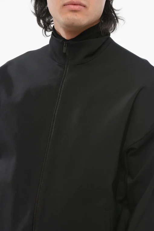 Sale Bomber in Misto Viscosa ETERNAL con Dettaglio in RIlievo Uomo Giubbotti