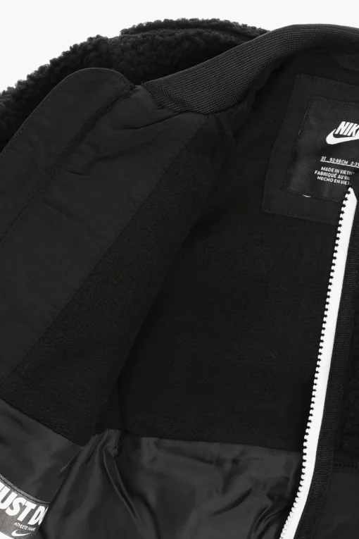 Bomber in Sherpa con Chiusura Zip a Contrasto>Nike KIDS Best