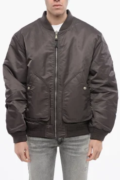 Best Bomber J-MATTAN Reversibile con Abbottonatura Nascosta Uomo Giubbotti