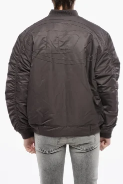Best Bomber J-MATTAN Reversibile con Abbottonatura Nascosta Uomo Giubbotti