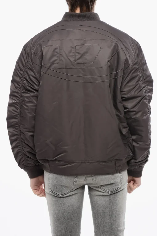 Best Bomber J-MATTAN Reversibile con Abbottonatura Nascosta Uomo Giubbotti