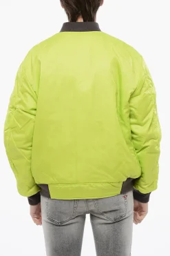 Best Bomber J-MATTAN Reversibile con Abbottonatura Nascosta Uomo Giubbotti
