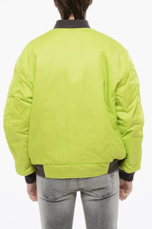 Best Bomber J-MATTAN Reversibile con Abbottonatura Nascosta Uomo Giubbotti