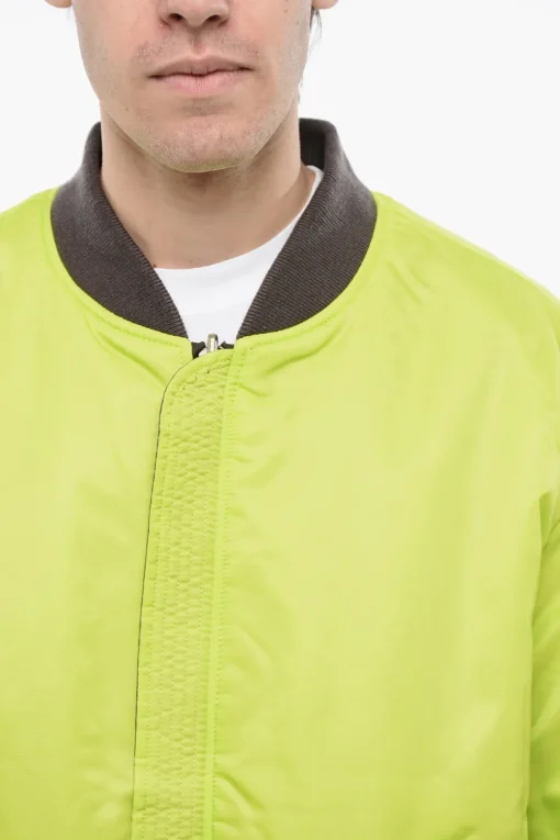 Best Bomber J-MATTAN Reversibile con Abbottonatura Nascosta Uomo Giubbotti