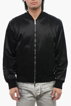 New Bomber Lightweight in Satin Uomo Giubbotti