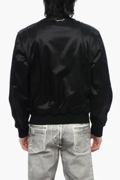 New Bomber Lightweight in Satin Uomo Giubbotti