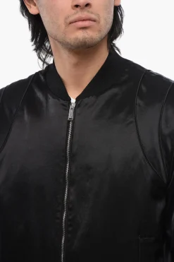 New Bomber Lightweight in Satin Uomo Giubbotti