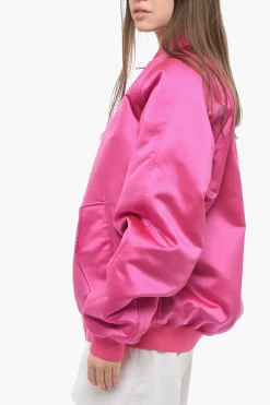 Sale Bomber LUPE in Satin Donna Giubbotti