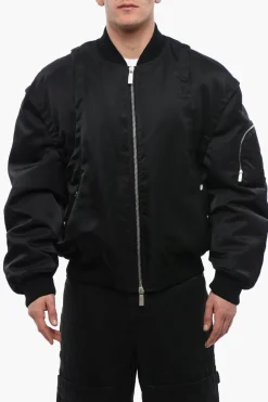 Bomber Multitasca ARROW in Nylon Imbottito>Off-White New