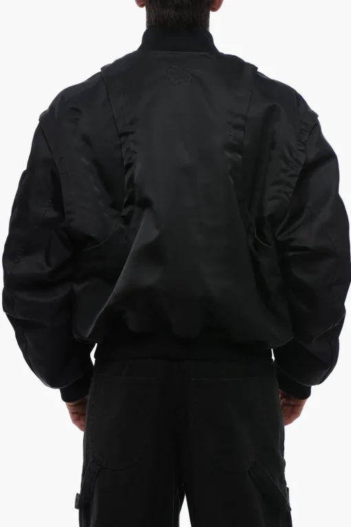 Bomber Multitasca ARROW in Nylon Imbottito>Off-White New